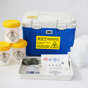 Caja de Transporte Refrigerada Portátil de Seguridad Biológica de PP de 20L para Muestras de <span class=keywords><strong>Sangre</strong></span> Médicas, Senderismo al Aire Libre - Product Image 1