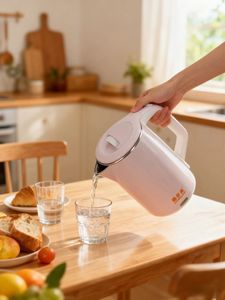 Xinduomei hai lớp thép không gỉ 2L Ấm đun nước điện kiểm soát nhiệt độ chống bỏng tự động tắt nguồn cho hộ gia đình - Product Image 2