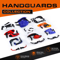 Protège-mains universels en carbone pour moto, protection de levier de frein et d'embrayage pour 50cc 100cc 150cc 200cc