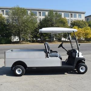 Chariot de golf 2 places avec boîte de chargement longue Chariot utilitaire de golf approuvé par la CE Buggy électrique de villégiature - Product Image 5