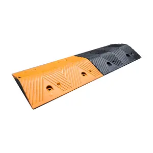 1000*350*70Mm Auto Parkeren Helling Limiet Buffer Riem Snelweg Weg Rem Rubber Verkeersdrempel