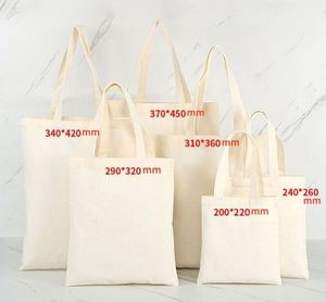 Custom Design Cotton <b>Canvas</b> Shopping Tote Bag with Long Ribbon/Rope Handle Promotional Carry with Logo Goods in Stock - Product Image 2