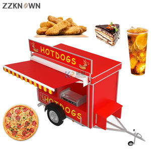 DOT Certified Mobile Street <b>Mini</b> <b>Food</b> Trailer Hot Dog BBQ Ice Cream Cart Fully Equipped Churros Fast <b>Food</b> Snack Vending Kiosk - Product Image 4