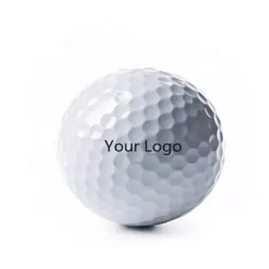 Factory Prices Custom Logo 2 Layers Surlyn Golf Ball 2 3 4 Piece Tournament Golf Balls For Golf Course