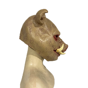 Factory Direct China Creepy Furry Animated Features Glow Effects Événements d'<span class=keywords><strong>horreur</strong></span> <span class=keywords><strong>Masque</strong></span> de <span class=keywords><strong>cochon</strong></span> dynamique à crocs - Product Image 4