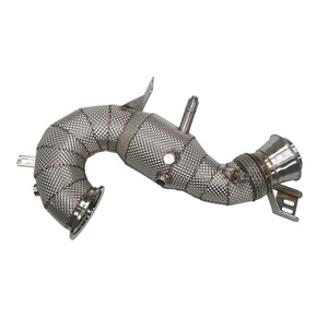 Tubo de Escape con Catalizador para Mercedes-Benz GT50 GT53 E53 3.0T, Acero Inoxidable 304, Protección Térmica, Tubo de Escape Recto - Product Image 1