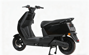 Monopattino Elettrico Jiuyang Heavy Duty 60V >2000W con Motore ad Alta Potenza, Carrozzeria Nera Opaca, Maniglione Posteriore e Sedile Comfort per Consegne Urbane - Product Image 3