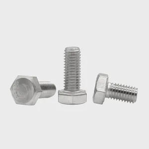 HSL Custom Hex Head Bolt and Nut JIS Standard M56-M10 Sizes Stainless Steel Titanium and Carbon Material Models M6-M10 Gr5