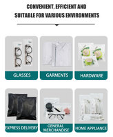 Sacs à fermeture éclair personnalisés en CPE mat/givré, imprimés en héliogravure, résistants, pour l'emballage de t-shirts, maillots de bain, chaussettes, chaussures et vêtements