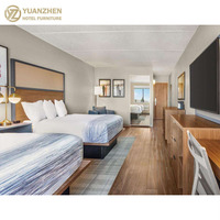 Liquidation de mobilier d'hôtel AmericInn : Ensembles de chambre d'hôtesse avec tête de lit, armoire, chaise et canapé en gros