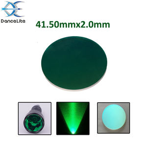 ฟิลเตอร์เลนส์แก้วสำหรับไฟฉายขนาด 41.5 มม. x 2.0 มม. สีสันสดใส พร้อมใช้งาน สีเขียว แดง น้ำเงิน เหลือง ใส สำหรับ C8 - Product Image 2
