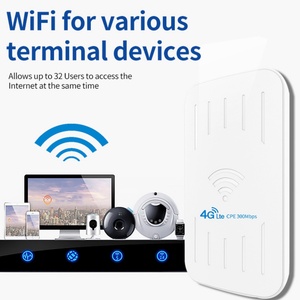 4G Portable Mobile WiFi Cat4 Sim Card <b>Modem</b> 4g Lte Sim Card Wireless CPE Wifi Router With LAN Port Card <b>Modem</b> 4g - Product Image 4