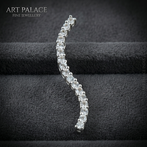 Real Natural Cubic Zirconia Charm Pure 925 Sterling Silver Gemstone Pendant <b>Chain</b> <b>Necklace</b> Jewelry Wholesaler Manufacturer - Product Image 4