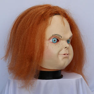 Máscara <span class=keywords><strong>de</strong></span> Muñeco <span class=keywords><strong>Chucky</strong></span> Diabólico Cara <span class=keywords><strong>de</strong></span> Fantasma Espeluznante para Fiesta <span class=keywords><strong>de</strong></span> Halloween Accesorios <span class=keywords><strong>de</strong></span> Decoración <span class=keywords><strong>de</strong></span> Terror Disfraz <span class=keywords><strong>de</strong></span> Cosplay para Niños y Adultos - Product Image 6