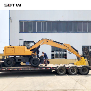 공장 저렴한 가격 도매 브랜드 새로운 유압 미니 휠 굴착기 로더 가방 15000kg 15 톤 바퀴 굴착기 판매 - Product Image 2