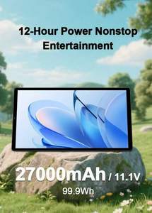 TV Portatile Smart da 21.5'' Best Seller 2026 con Android 14.0 1080P, Doppi Altoparlanti, Google TV Portatile per Esterni con Batteria - Product Image 6