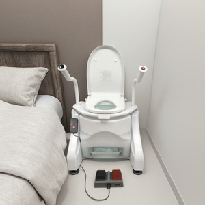 <span class=keywords><strong>Chaise</strong></span> <span class=keywords><strong>de</strong></span> toilette auxiliaire pour personnes âgées avec coussin <span class=keywords><strong>rehausseur</strong></span> - Product Image 5