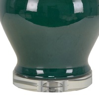 Lampe de table moderne en céramique, avec support en métal, style chinois, luminaire décoratif d'intérieur