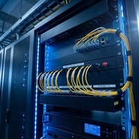 Panel de Conexión de Fibra Óptica Monomodo XINHAOZE de Alta Calidad, 12 Núcleos, FC, 1U, 19 Pulgadas, Montaje en Rack, ODF para Redes Industriales