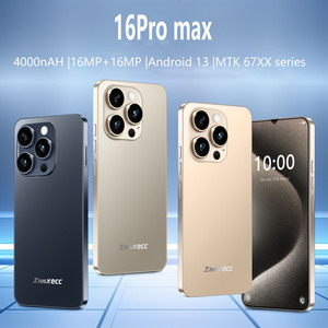 ส่งออกเครื่องสำรองราคาประหยัดรุ่น 16Pro Max 4GB+64GB หน้าจอ HD 4-core รองรับ 2 ซิม 2 ระบบสแตนด์บาย รองรับเครือข่าย 2G3G4G ทุกเครือข่าย สำหรับเอเชียตะวันออกเฉียงใต้ - Product Image 3