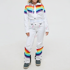 Fabricante de Trajes de Esquí Personalizados para Mujer, Traje de Nieve Impermeable y Aislado, Proveedor Directo de Fábrica, OEM/ODM - Product Image 1