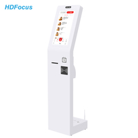 Kiosque de paiement en libre-service de 21.5 pouces avec écran tactile Terminal de commande de nourriture Imprimante de paiement de factures Scanner Fonction SDK