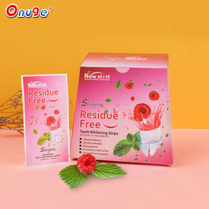 Onuge Revolution Products Capacités de production complètes 100% bandes de blanchiment des dents à saveur de framboise sans résidus OEM - Product Image 4