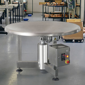 Beiheng hogesnelheids elektrische biscuit roterende accumulatie-tafel verticale machine transportband draaiende verzameltafel - Product Image 2