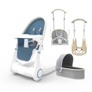 Pur origin multifunktion ale 4 in 1 faltbare Baby Fütterung stuhl Kinder stühle mit Baby Türsteher und Rocker Kinder Schaukel stuhl - Product Image 4