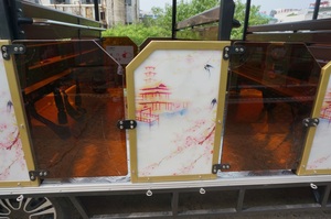 รถไฟท่องเที่ยวแบบไม่มีร่องรอยการท่องเที่ยวและเที่ยวชมเมืองรถไฟท่องเที่ยวหรูหรา - Product Image 2