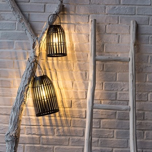 Kanlong di bambù effetto ricaricabile a led per esterni in metallo pannello <span class=keywords><strong>solare</strong></span> <span class=keywords><strong>da</strong></span> <span class=keywords><strong>giardino</strong></span> alimentato illuminazione <span class=keywords><strong>solare</strong></span> lanterna - Product Image 2