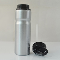 Bouteille d'eau sportive en aluminium, certifiée FDA, pour la randonnée en extérieur, portable et anti-fuite