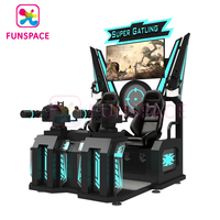 Vr Game Equipment Arcade Game Machine Virtual Reality Arena 9D VR Gun Shooting Simulator