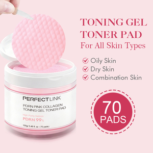 Pad Jelly Kolagen <span class=keywords><strong>Pink</strong></span> PDRN DNA Salmon Korea Label Pribadi Vegan, Meningkatkan Elastisitas, Pad Toner Niacinamide untuk Wajah - Product Image 4