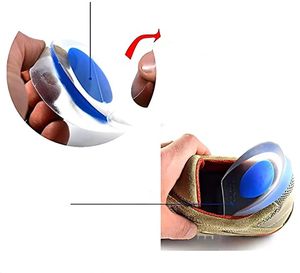 1 Paire de Semelles Intérieures en Gel Silicone pour Hommes et Femmes, Coussinets de Talon, Semelles Orthopédiques pour Soulager la Douleur au Pied, Soutien de la Plante du Pied, Inserts pour Chaussures à Talons Hauts - Product Image 6