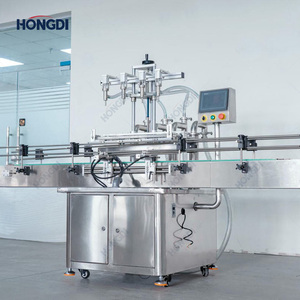 Convoyeur à bande de machine de remplissage de pompe péristaltique de bureau automatique à 4 têtes: pour l'huile liquide, les boissons, les jus et les produits chimiques - Product Image 6