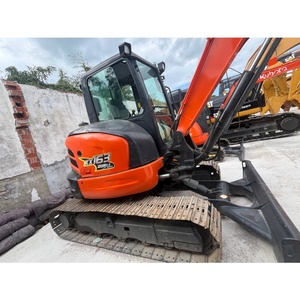 Excavadora de cadenas pequeña Kubota KX163 usada, original de Japón, 5.6 toneladas, en buen estado. - Product Image 4