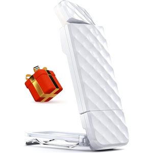 USB <b>Rechargeable</b> Book <b>Light</b> Clip On <b>LED</b> Reading <b>Light</b> White 3 Amber Colors 5 Brightness Levels Touch Control - Product Image 1