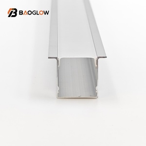 โปรไฟล์อะลูมิเนียมแบบไม่มีร่องขนาด 20*20 ซม. รุ่น Hot Style สำหรับติดตั้งไฟ LED แถบด้านหลัง พร้อมโปรไฟล์อะลูมิเนียมแบบใสและแบบฝ้า - Product Image 3