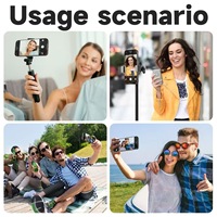 Lumière magnétique pour selfie de téléphone compatible avec iPhone Magsafe, lumière de remplissage d'anneau de selfie LED à 360 °