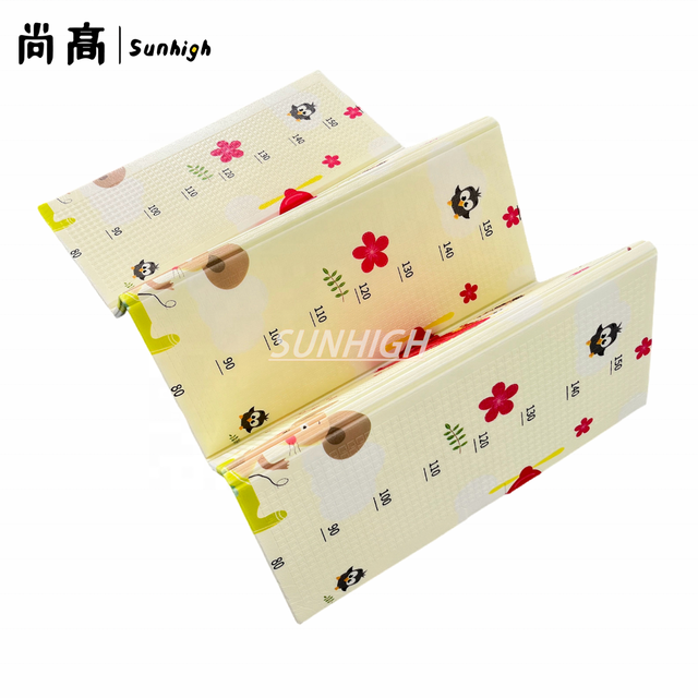 Baby Care Activity Foldable Waterproof Floor Xpe Foam Folding Play Mat Play Mat for Baby Child Baby Mat