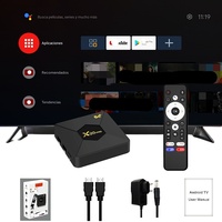 X99 PRO Android 14 ATVOS 2GB RAM 16GB ROM Doble WIFI6 100M 4K Smart TV BOX