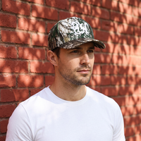 Gorra de Béisbol de 5 Paneles con Estructura de Algodón, Estilo Camuflaje, para Exteriores, con Logotipo Bordado en 3D, Fabricante de Gorras de Béisbol