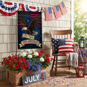 Décoration de jardin extérieure pour la Fête de la Drapeau, 250e anniversaire du patriotisme et de l'Indépendance, 1776-2026, Vente en gros - Product Image 3