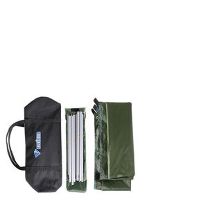 Outdoor <b>Sun</b> Shelter Military Green Khaki Oxford Cloth Portable Manual Setup Compressible Camping Picnic <b>Shade</b> Canopy SML - Product Image 4