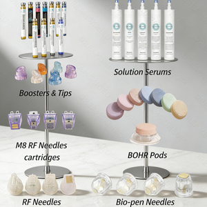 Essence <span class=keywords><strong>Booster</strong></span> Certifiée CE pour le Visage 9ml*6 Flacon en Verre – Hydratant et Éclaircissant pour Appareil Professionnel et Utilisation Directe - Product Image 2