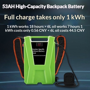 Désherbeuse agricole à dos haute puissance DIY Orchard avec batterie au lithium pour la remise en état et l'aménagement paysager - Product Image 2