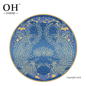 Juego de Vajilla de Porcelana China con Diseño de Dragón, Color Rojo y Azul, para el Año Nuevo Chino - Product Image 2