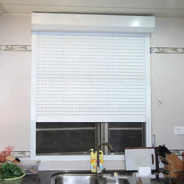 Automatic Security Metal Roller Shutter Window Hurricane Aluminum Roller Shutters Roller Shutter Motor