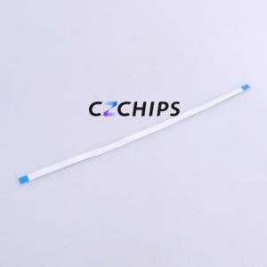 JS05A-12P-250-4-8 FFC Cable (Flexible Flat Cable) P=0.5mm Connector 12P 0.5mm 0.3mm Non-Inverting - Product Image 2